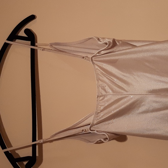 Homecoming Dress Cream With Sparkles Size XL - Picture 8 of 10